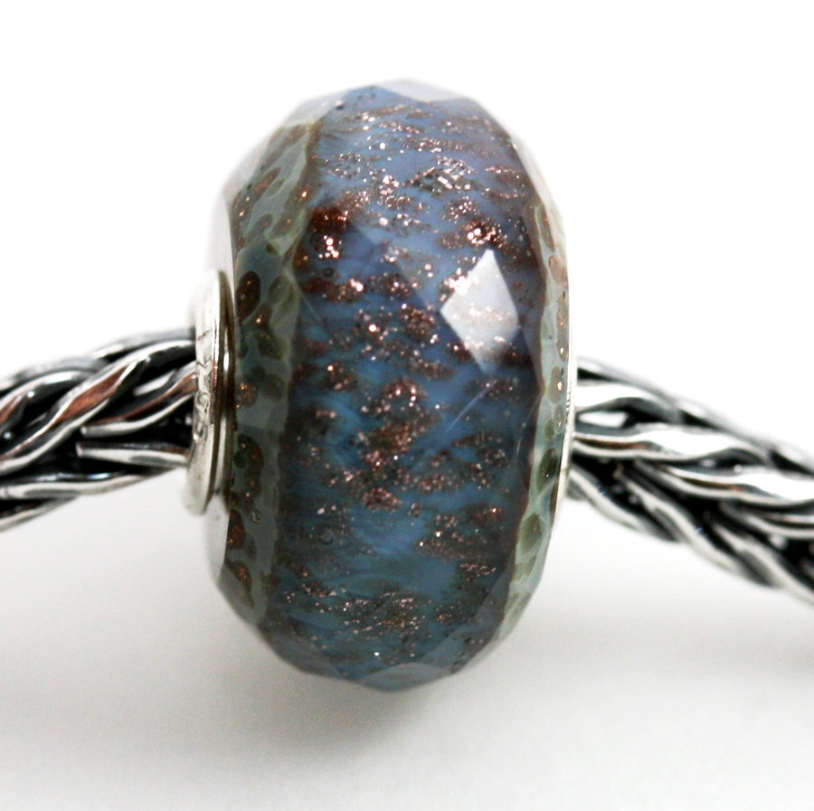 Troll Agate 51 TROLLBEADS  DAY 2022 Original Abbildung TGLBE-30086 "mit Einkaufwagen Chip am Schlüsselanhänger" 